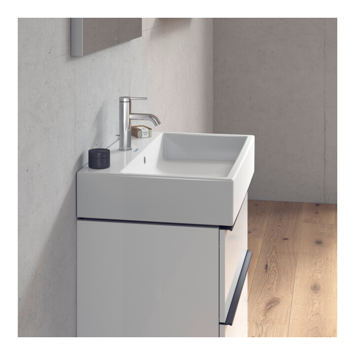 Duravit Meuble vasque Vero Air 70x47 cm, blanc, avec trop-plein, perçage robinetterie