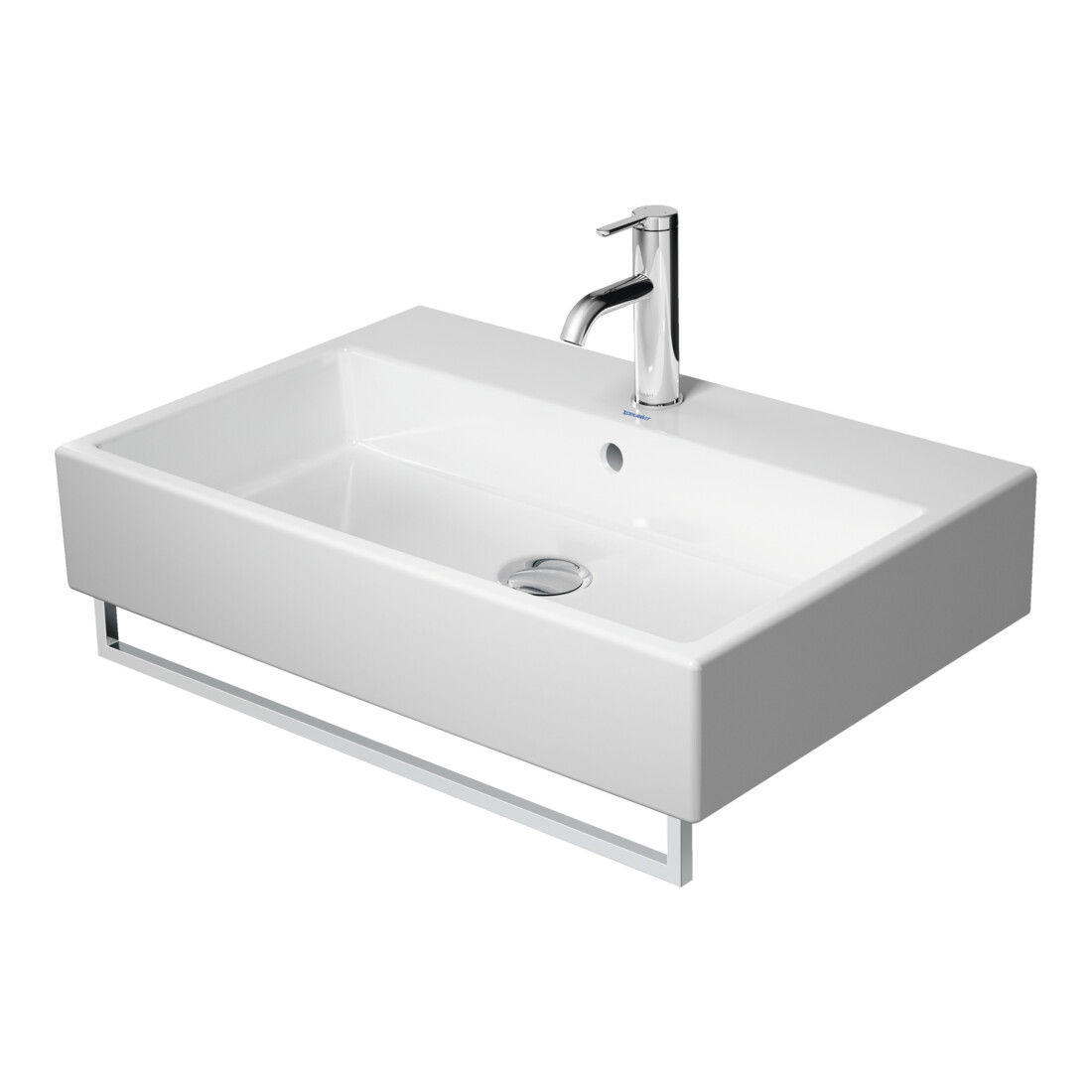 Duravit Meuble vasque Vero Air 70x47 cm, blanc, m HL, ÜL, plan vasque avec trou robinet