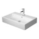 Duravit Meuble vasque Vero Air 70x47 cm, blanc, sans trou robinet, avec trop-plein, plan robinetterie-1