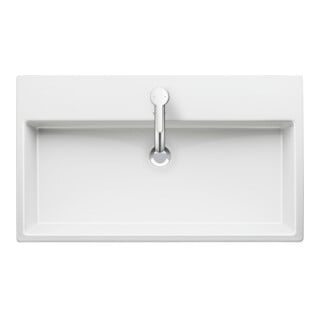 Duravit Meuble vasque Vero Air 80x47 cm, blanc, m HL, ÜL, plan vasque avec perçage robinet