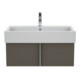 Duravit Meuble vasque Vero Air 80x47 cm, blanc, m HL, ÜL, plan vasque avec perçage robinet-4