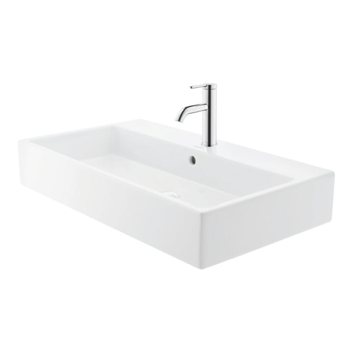Duravit Meuble vasque Vero Air 80x47 cm, blanc, m HL, ÜL, plan vasque avec perçage robinet