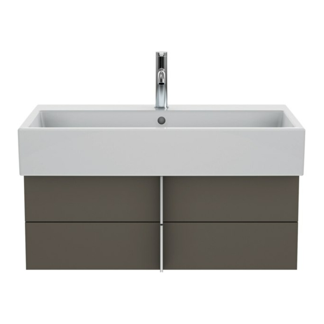 Duravit Meuble vasque Vero Air 80x47 cm, blanc, m HL, ÜL, plan vasque avec perçage robinet