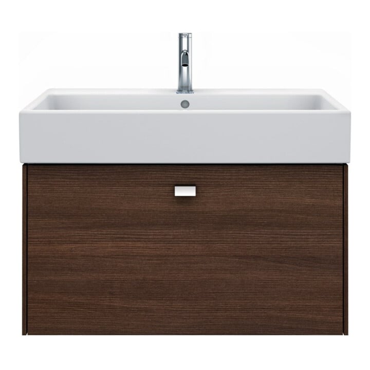Duravit Meuble vasque Vero Air 80x47 cm, blanc, m HL, ÜL, plan vasque avec perçage robinet