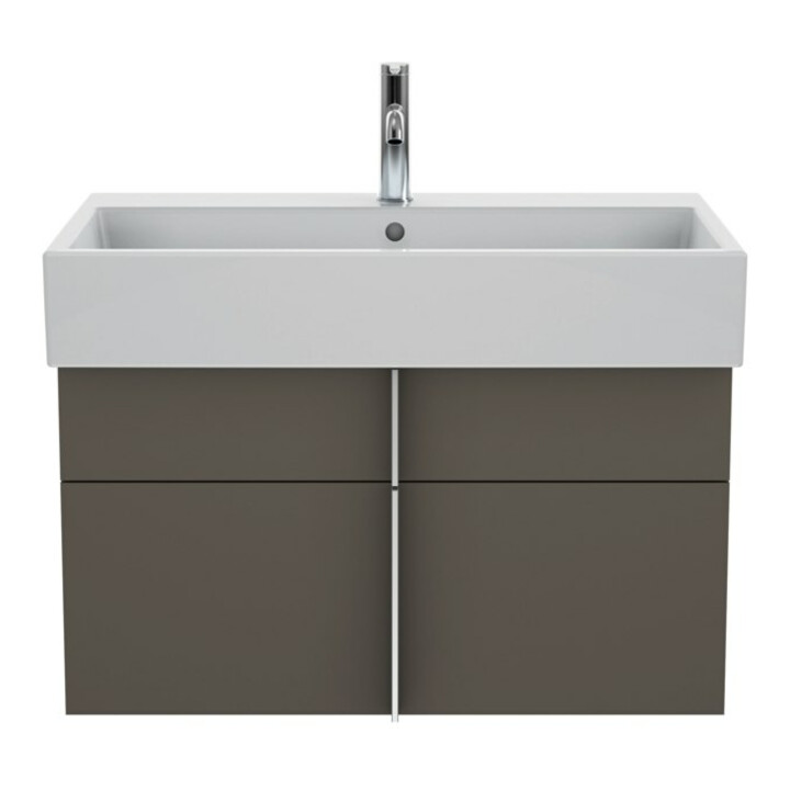 Duravit Meuble vasque Vero Air 80x47 cm, blanc, m HL, ÜL, plan vasque avec perçage robinet