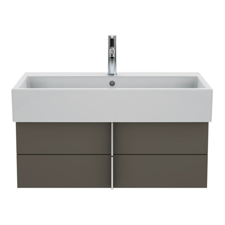 Duravit Meuble vasque Vero Air 80x47 cm, blanc, m HL, ÜL, plan vasque avec perçage robinet