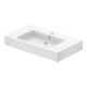 Duravit Meuble vasque Vero avec trou robinetterie, 85x49 cm, blanc
