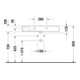 Duravit Meuble vasque Vero avec trou robinetterie, 85x49 cm, blanc
