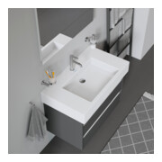 Duravit Meuble vasque Vero avec trou robinetterie, 85x49 cm, blanc-5