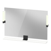 Duravit Miroir LED 9 W Sivida 105x65x3,6 cm, blanc, avec interrupteur, au, stl, gris anthracite