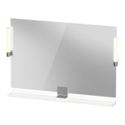 Duravit Miroir LED 9 W Sivida 105x65x3,6 cm, blanc chaud, au, stl, chromé G