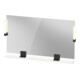 Duravit Miroir LED 9 W Sivida 125x65x3,6 mm, blanc chaud, avec interrupteur, acier, gris anthracite-1