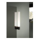 Duravit Miroir LED 9 W Sivida 125x65x3,6 mm, blanc chaud, avec interrupteur, acier, gris anthracite