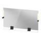 Duravit Miroir LED 9 W Sivida 125x65x3,6mm, blanc, lumière naturelle, acier, grand noir-1