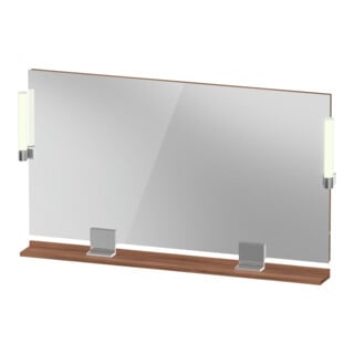 Duravit Miroir LED 9 W Sivida 125x65x3,6mm, N N, Leu., au, stl, G chr