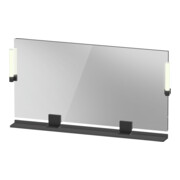 Duravit Miroir LED 9 W Sivida 133x65x3,6 mm, gris, Leu., au, stl, G sw