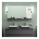 Duravit Miroir LED 9 W Sivida 133x65x3,6 mm, gris, Leu., au, stl, G sw