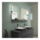 Duravit Miroir LED 9 W Sivida 133x65x3,6 mm, gris, Leu., au, stl, G sw