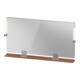 Duravit Miroir LED 9 W Sivida 133x65x3,6 mm, N N, Leu., au, stl, G chr-1