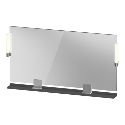 Duravit Miroir LED 9 W Sivida 133x65x3,6mm, gris, Leu., au, stl, G c