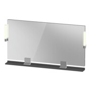 Duravit Miroir LED 9 W Sivida 133x65x3,6mm, gris, Leu., au, stl, G c