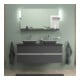 Duravit Miroir LED 9 W Sivida 133x65x3,6mm, gris, Leu., au, stl, G c-2