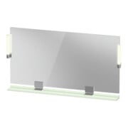 Duravit Miroir LED 9 W Sivida 133x65x3,6mm, gris moyen, lumière naturelle, au, stl, G c