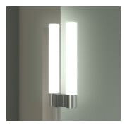 Duravit Miroir LED 9 W Sivida 45x65x3,6 cm, blanc, lumière chaude, acier, chromé-4