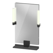 Duravit Miroir LED 9 W Sivida 45x65x3,6 cm, gris, gauche, allumé, style, GS