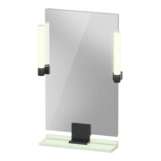 Duravit Miroir LED 9 W Sivida 45x65x3,6 cm, gris moyen, éclairage, au, stl, G sw