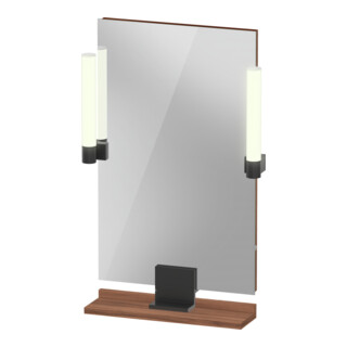Duravit Miroir LED 9 W Sivida 45x65x3,6 cm, N N, Leu., au, stl, Gr. sw