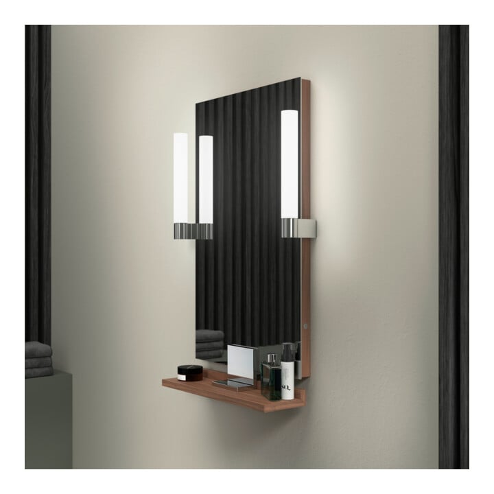 Duravit Miroir LED 9 W Sivida 45x65x3,6cm, N N, Leu., au, stl, Gr. chr