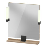 Duravit Miroir LED 9 W Sivida 65x65x3,6 cm, E Ma., Leu., au, stl, G sw