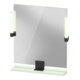 Duravit Miroir LED 9 W Sivida 65x65x3,6 cm, gris moyen, Leu., au, stl, G sw-1