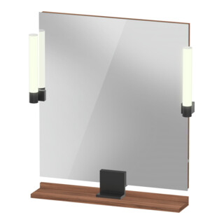 Duravit Miroir LED 9 W Sivida 65x65x3,6 cm, N N, Leu., au, stl, Gr. sw