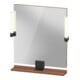 Duravit Miroir LED 9 W Sivida 65x65x3,6 cm, N N, Leu., au, stl, Gr. sw-1