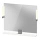 Duravit Miroir LED 9 W Sivida 85x65x3,6 cm, blanc chaud, avec prise, acier, chrome brillant-1