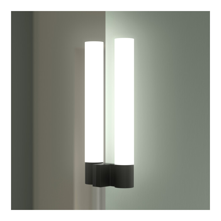 Duravit Miroir LED 9 W Sivida 85x65x3,6 cm, blanc chaud, sensoriel, acier, gris anthracite