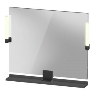Duravit Miroir LED 9 W Sivida 85x65x3,6 cm, gris, Leu., au, stl, G sw