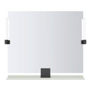 Duravit Miroir LED 9 W Sivida 85x65x3,6 cm, gris moyen, Leu., au, stl, G sw-5