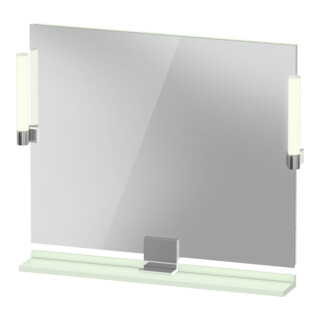 Duravit Miroir LED 9 W Sivida 85x65x3,6 cm, vert, Leu., au, stl, G c