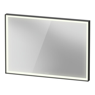Duravit Miroir LED avec capteur blanc L-Cube 100x70x6cm, 29W, gris, capteur, dimmable, wd