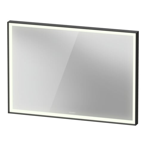 Duravit Miroir LED avec capteur blanc L-Cube 100x70x6cm, 29W, gris, capteur, dimmable, wd