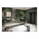 Duravit Miroir LED avec capteur blanc L-Cube 100x70x6cm, 29W, gris, capteur, dimmable, wd