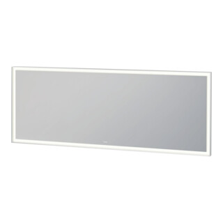 Duravit Miroir LED avec capteur blanc L-Cube 180x70x6cm, 44W, dimmable, mural