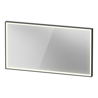 Duravit Miroir LED avec capteur L-Cube blanc 130x70x6 cm, 36W, gris, capteur, dimmable, wd