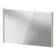 Duravit Miroir LED D-Code 2.0 100x70x5 cm, 7 W, Taupe mat, éclairage supérieur-1