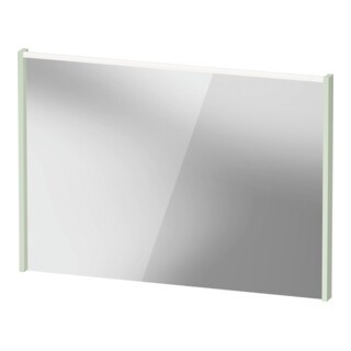 Duravit Miroir LED D-Code 2.0 100x70x5 cm, 7 W, vert ma, zone lumineuse supérieure