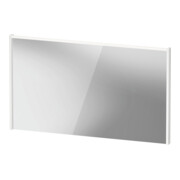 Duravit Miroir LED D-Code 2.0 120x70x5 cm, 9 W, blanc mat, éclairage supérieur
