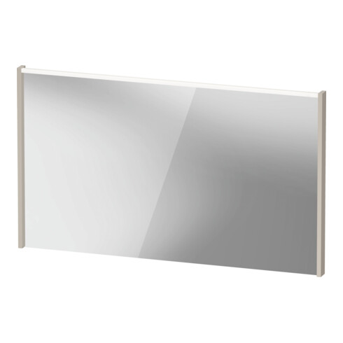 Duravit Miroir LED D-Code 2.0 120x70x5 cm, 9 W, Tau ma, éclairage supérieur